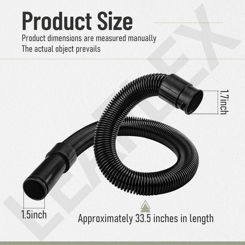 LEAFLEX مجموعة خرطوم مكنسة كهربائية عمودية بدون كيس متوافقة مع موديلات هوفر UH70200 UH70210 UH70140 UH70240، بديل 303239003 - Image 2